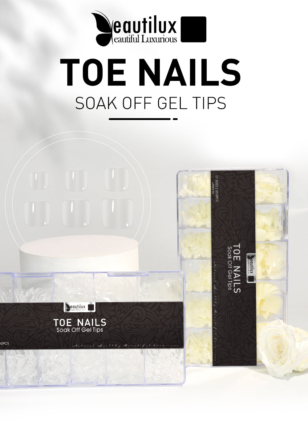 Beautilux Capsules pour Ongles dâOrteils