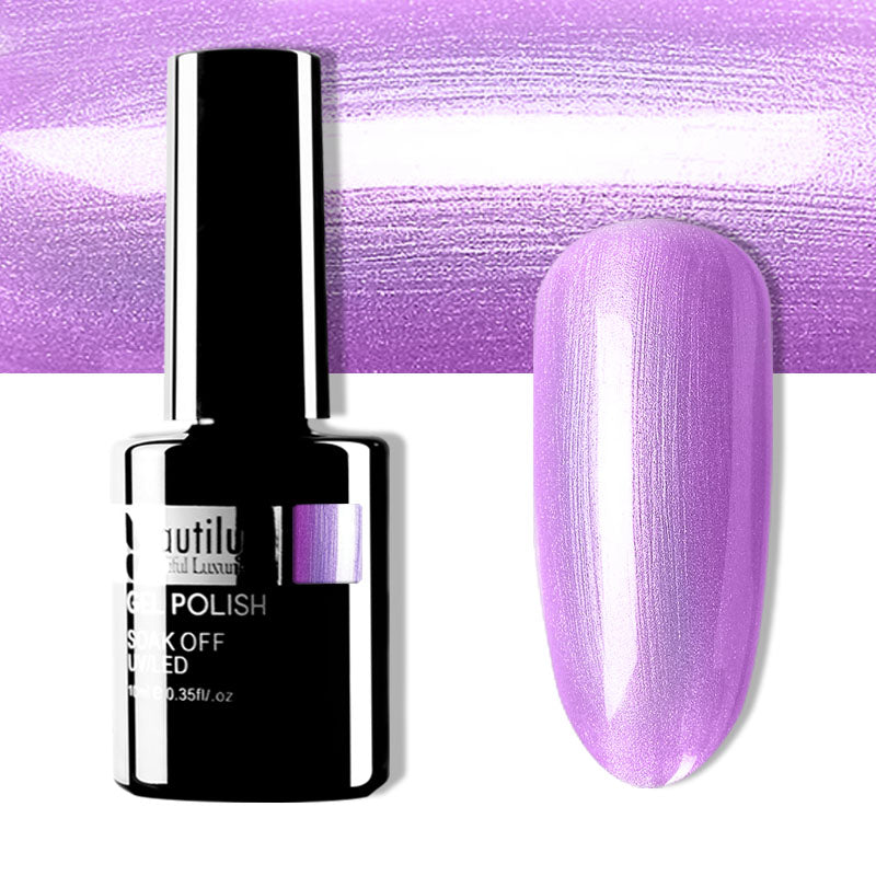 Vernis Semi-Permanent Pailleté Beautilux de B-121 à B-168