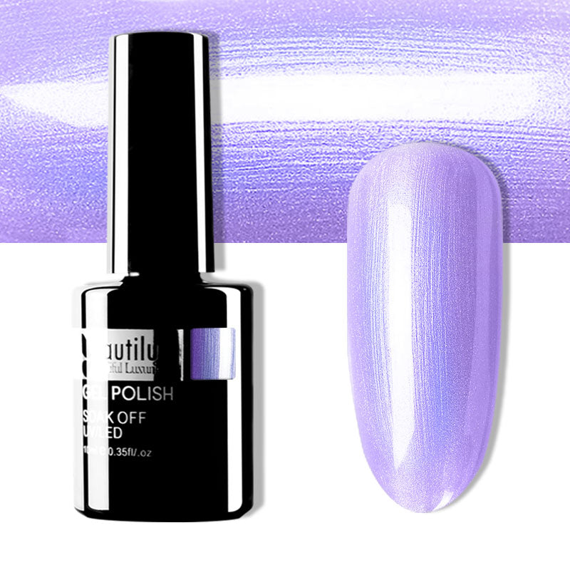 Vernis Semi-Permanent Pailleté Beautilux de B-121 à B-168