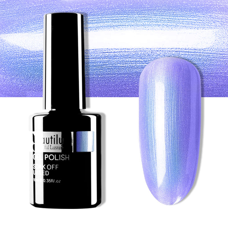 Vernis Semi-Permanent Pailleté Beautilux de B-121 à B-168