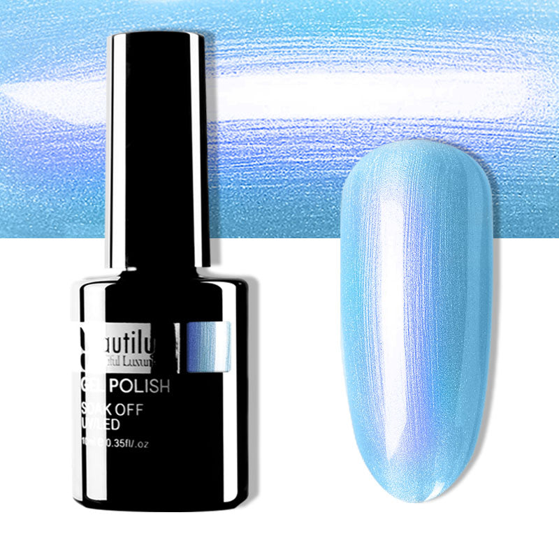 Vernis Semi-Permanent Pailleté Beautilux de B-121 à B-168