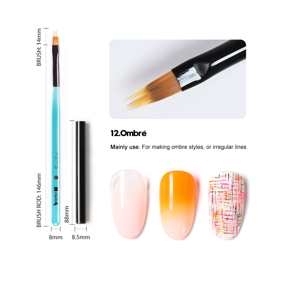 Pinceaux Nail Art Professionnels Beautilux