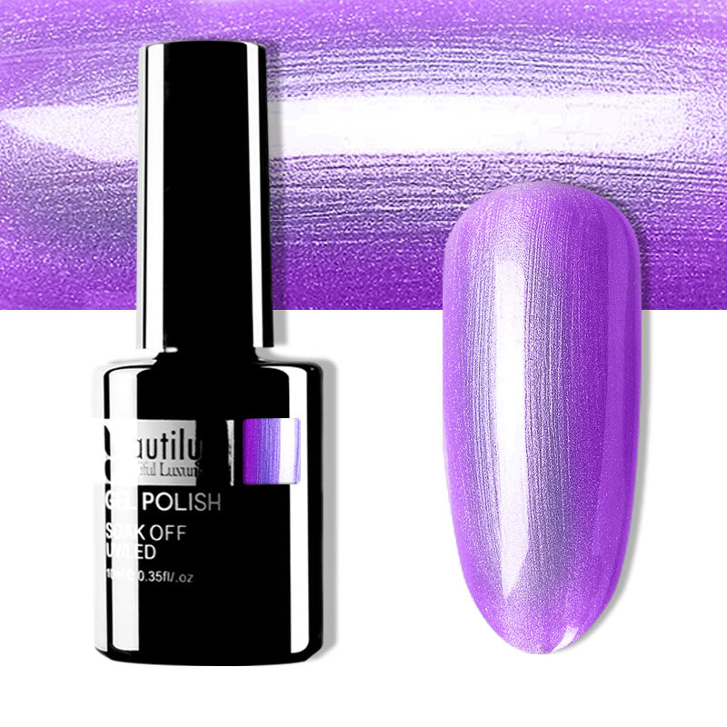 Vernis Semi-Permanent Pailleté Beautilux de B-121 à B-168