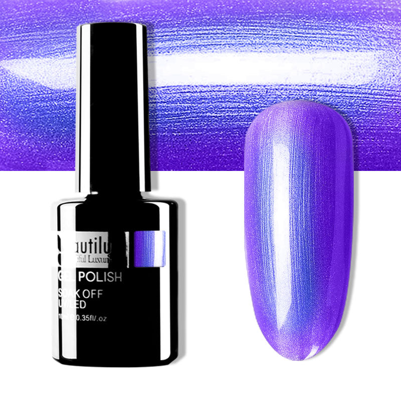 Vernis Semi-Permanent Pailleté Beautilux de B-121 à B-168