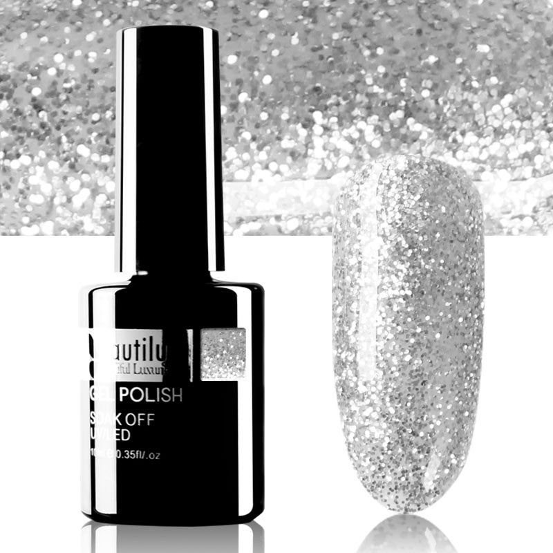 Vernis Semi-Permanent Pailleté Beautilux de B-121 à B-168
