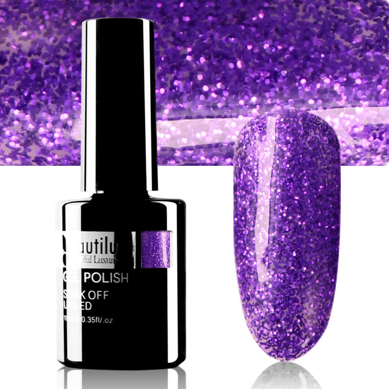 Vernis Semi-Permanent Pailleté Beautilux de B-121 à B-168