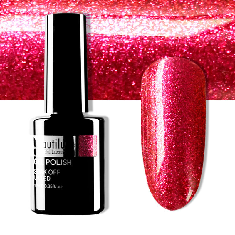Vernis Semi-Permanent Pailleté Beautilux de B-121 à B-168