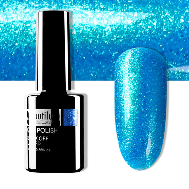Vernis Semi-Permanent Pailleté Beautilux de B-121 à B-168