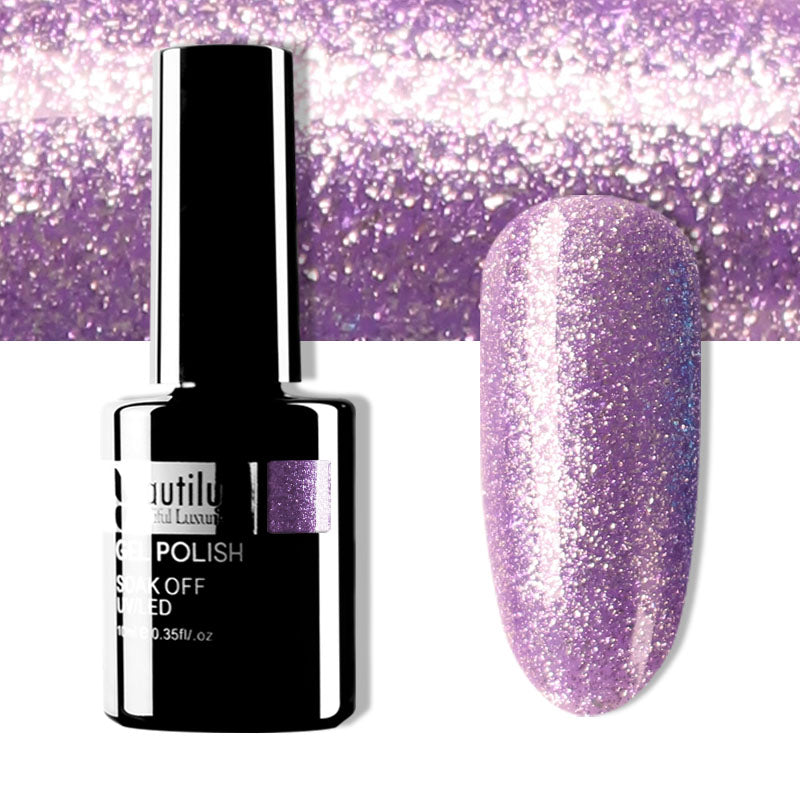 Vernis Semi-Permanent Pailleté Beautilux de B-121 à B-168