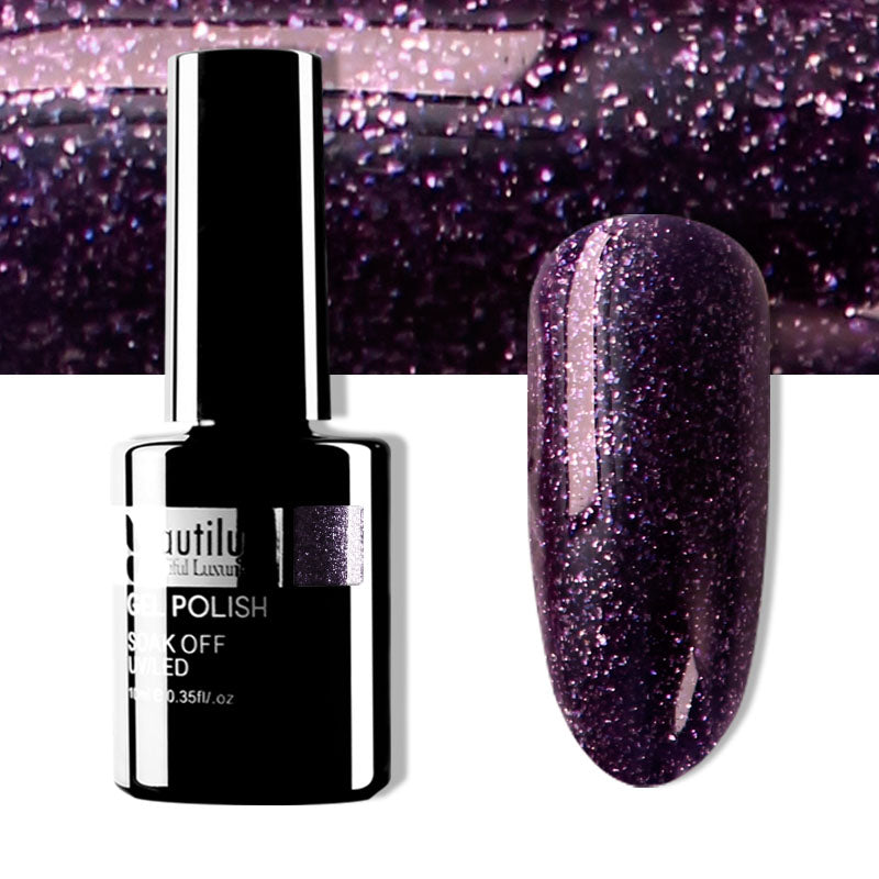 Vernis Semi-Permanent Pailleté Beautilux de B-121 à B-168