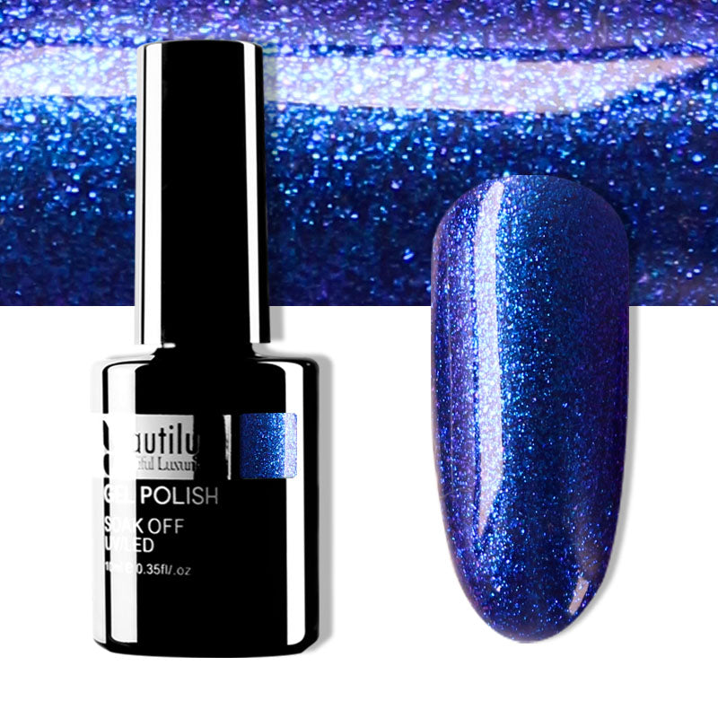 Vernis Semi-Permanent Pailleté Beautilux de B-121 à B-168