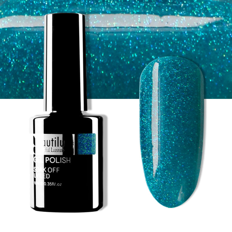 Vernis Semi-Permanent Pailleté Beautilux de B-121 à B-168