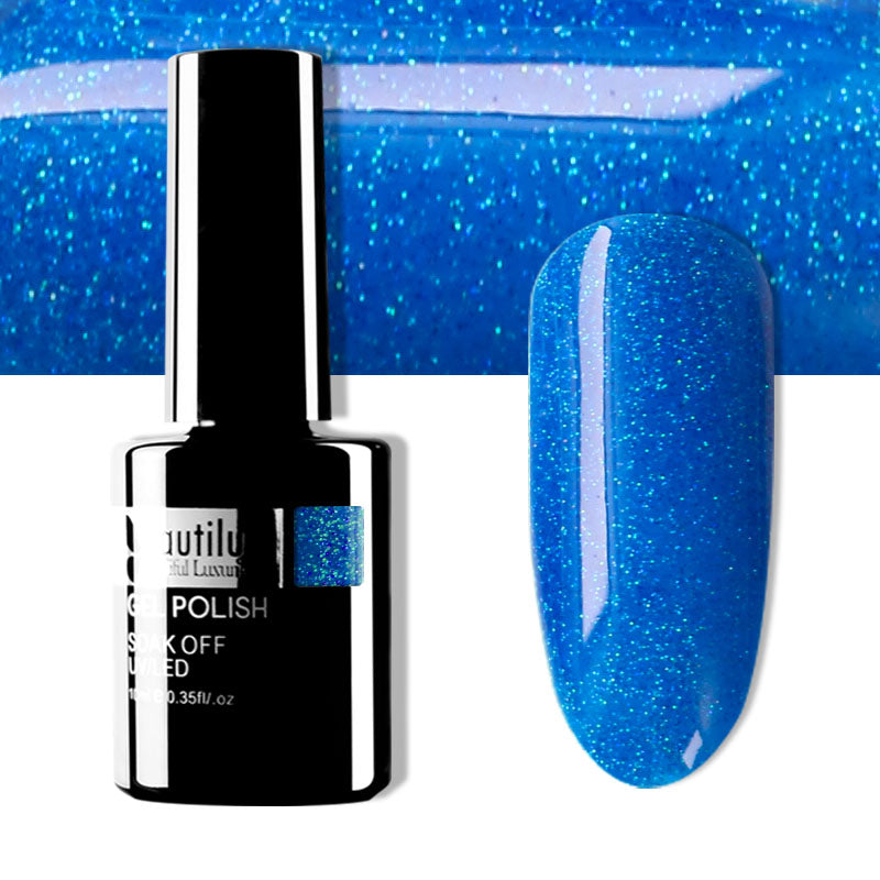 Vernis Semi-Permanent Pailleté Beautilux de B-121 à B-168