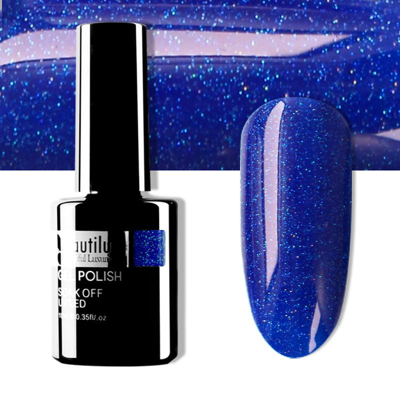 Vernis Semi-Permanent Pailleté Beautilux de B-121 à B-168