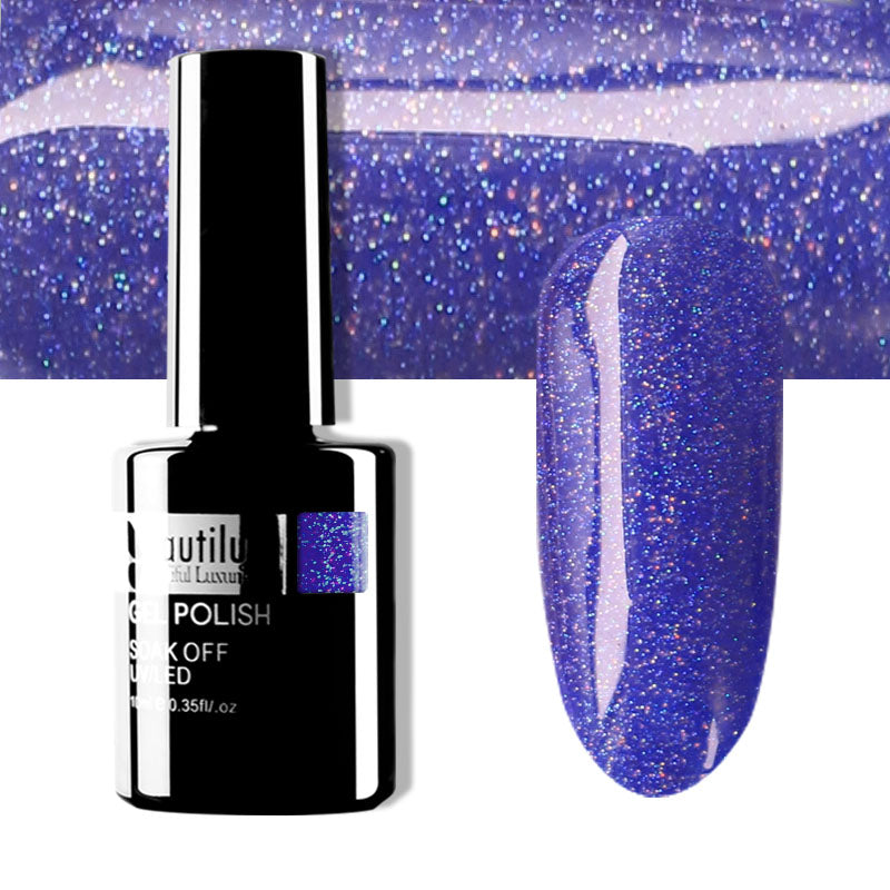 Vernis Semi-Permanent Pailleté Beautilux de B-121 à B-168