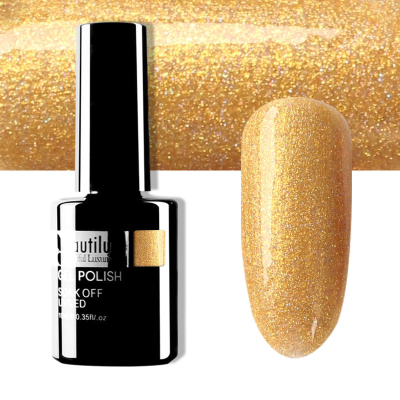 Vernis Semi-Permanent Pailleté Beautilux de B-121 à B-168