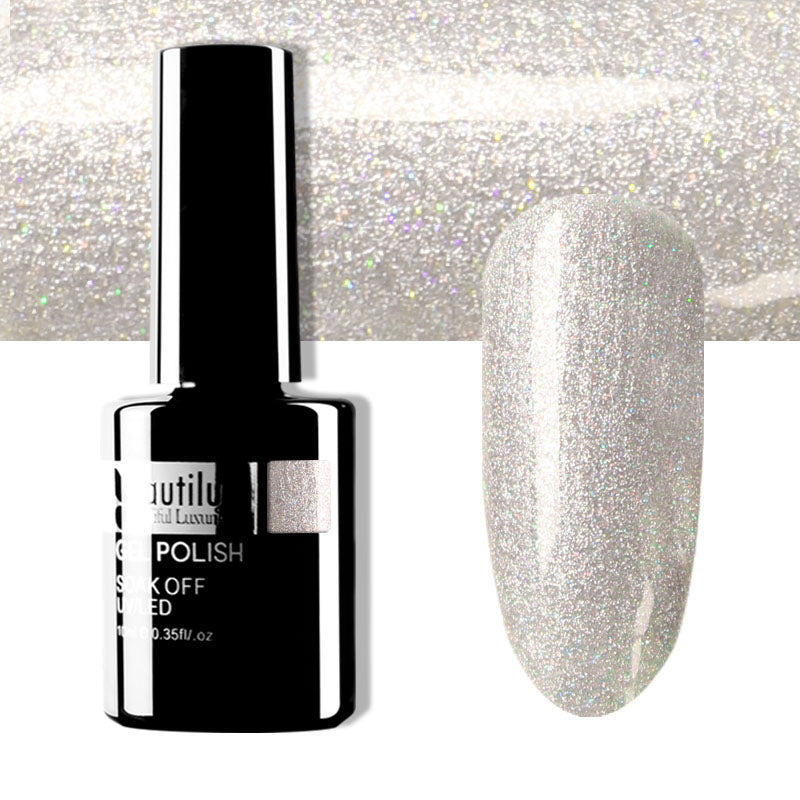 Vernis Semi-Permanent Pailleté Beautilux de B-121 à B-168