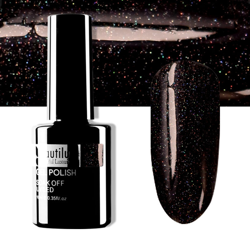 Vernis Semi-Permanent Pailleté Beautilux de B-121 à B-168