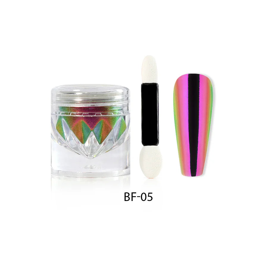 Beautilux Mirror Pigment Powder – Moonstone, Unicorn & Chameleon Effects