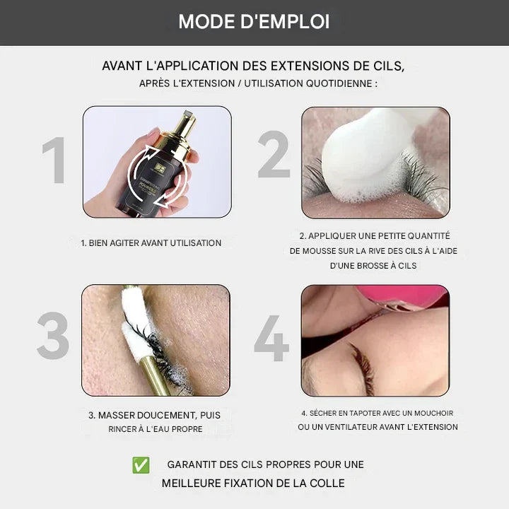 Shampoing pour Cils DE®