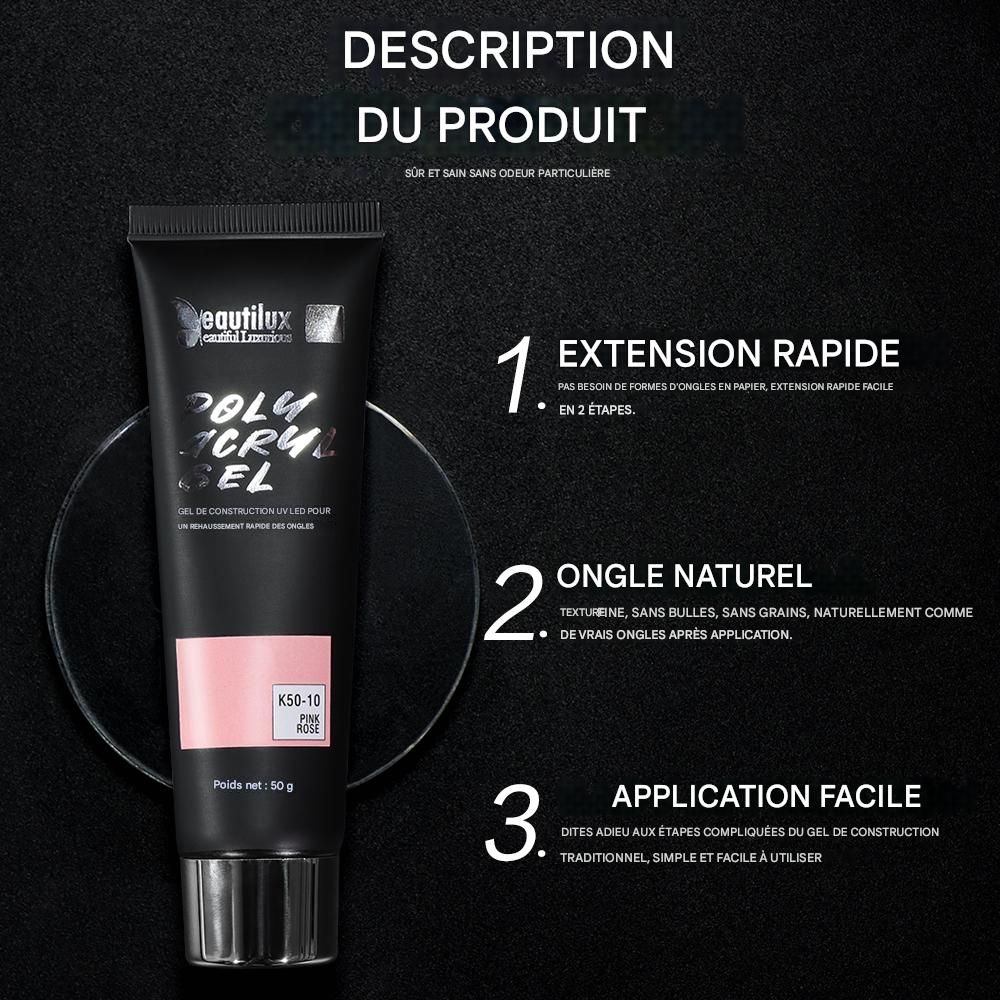 Gel Polyacrylique Beautilux – 30g / 50g