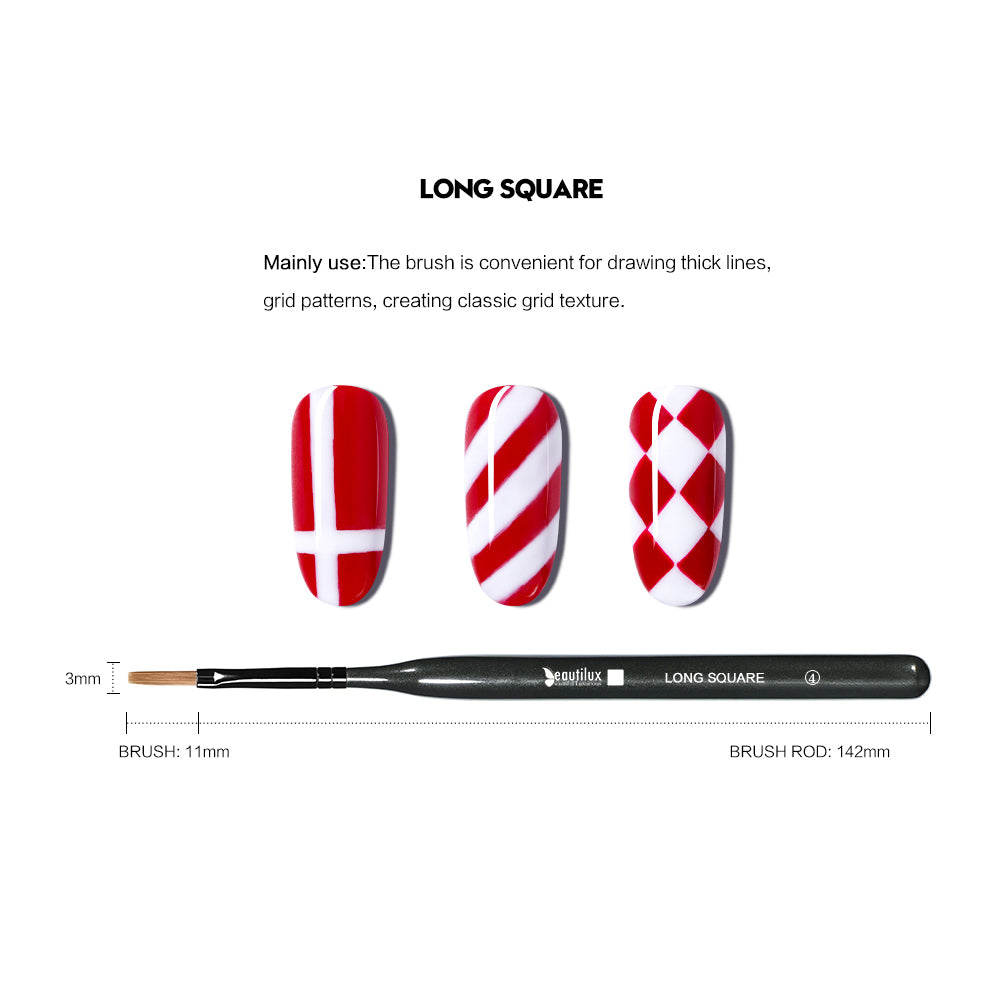 Pinceaux Nail Art Professionnels Beautilux