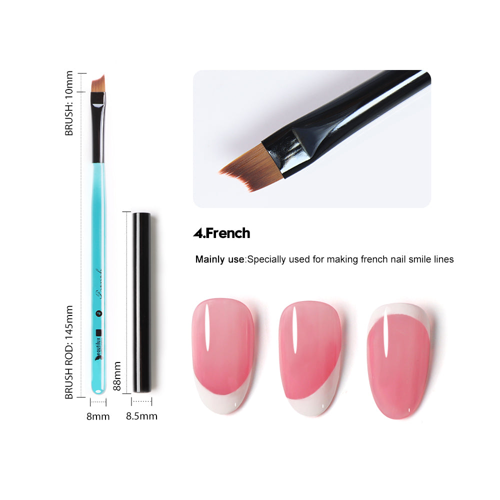 Pinceaux Nail Art Professionnels Beautilux