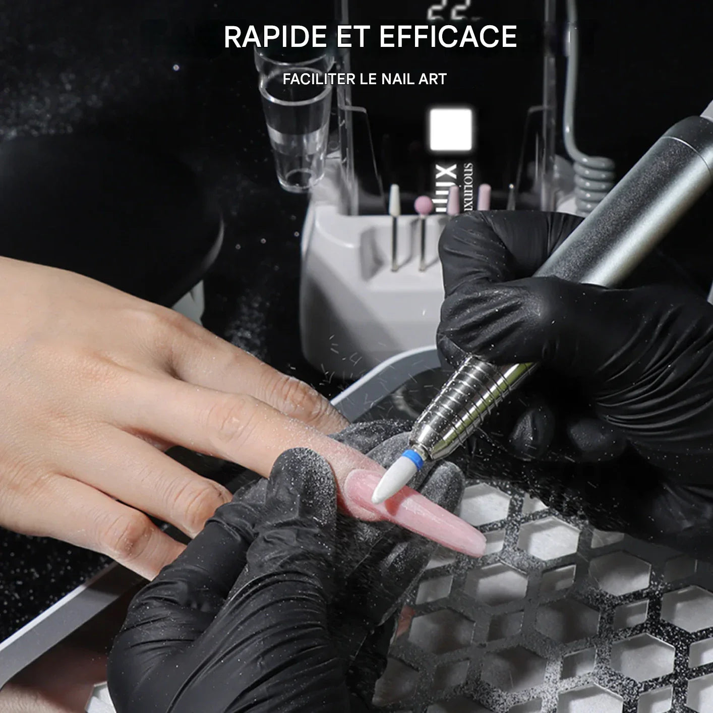 Ponceuse et embouts Professionnels Beautilux