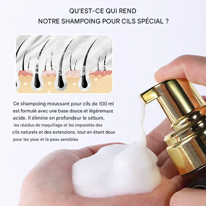 Shampoing pour Cils DE®