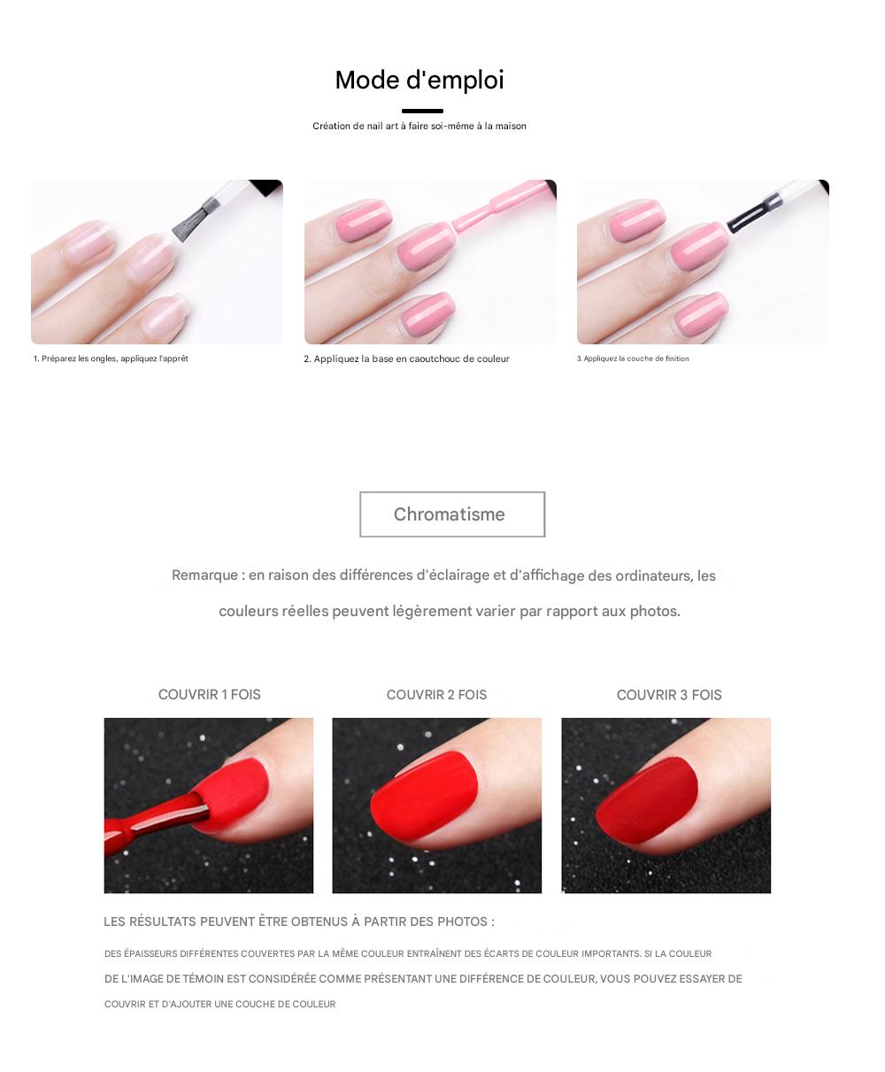 Vernis Gel Semi-Permanent 2-en-1 Beautilux – Réfléchissante brillante pailletée – 10ml
