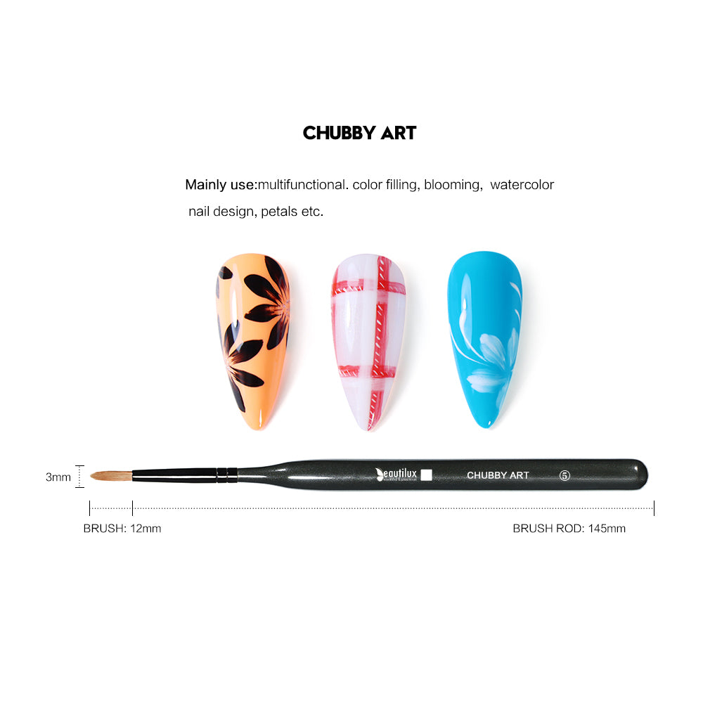 Pinceaux Nail Art Professionnels Beautilux