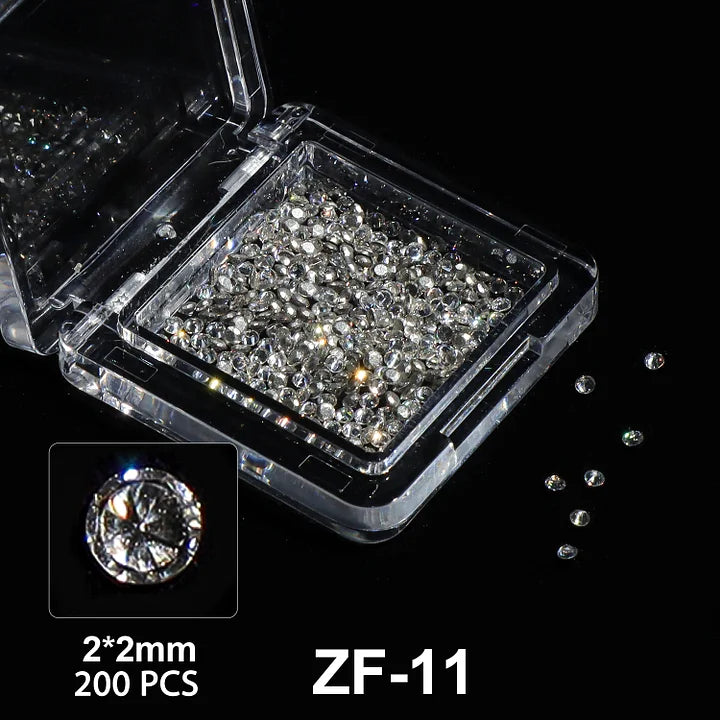 💎 Beautilux bijoux pour ongles – Mini Cubic Zirconia ZF