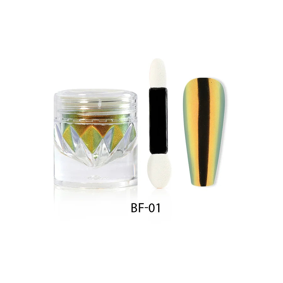Beautilux Mirror Pigment Powder – Moonstone, Unicorn & Chameleon Effects