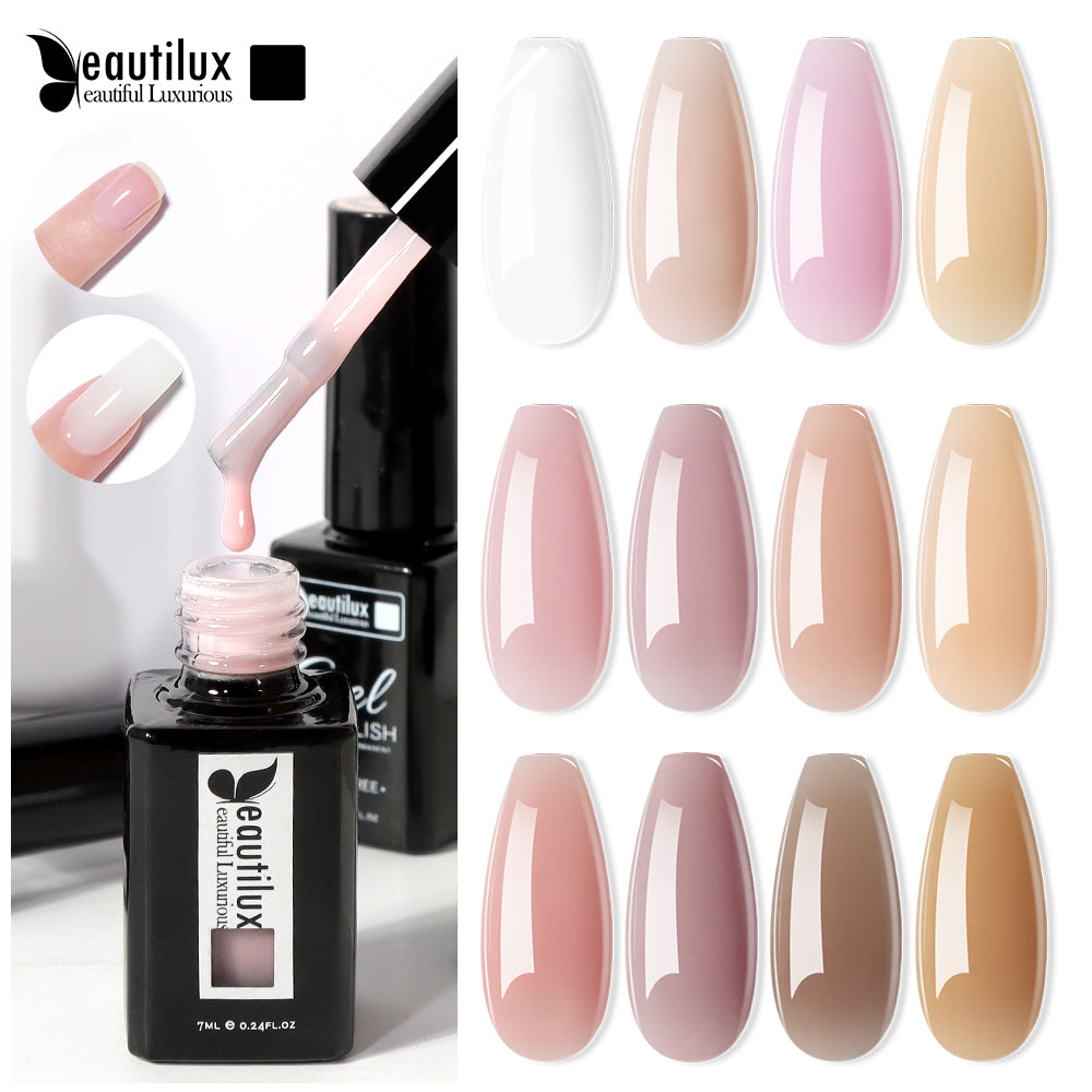 Beautilux Gel de Construction Sans limage Sans HEMA – 7 ml, 10 g & 55 g