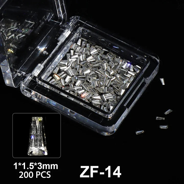 💎 Beautilux bijoux pour ongles – Mini Cubic Zirconia ZF