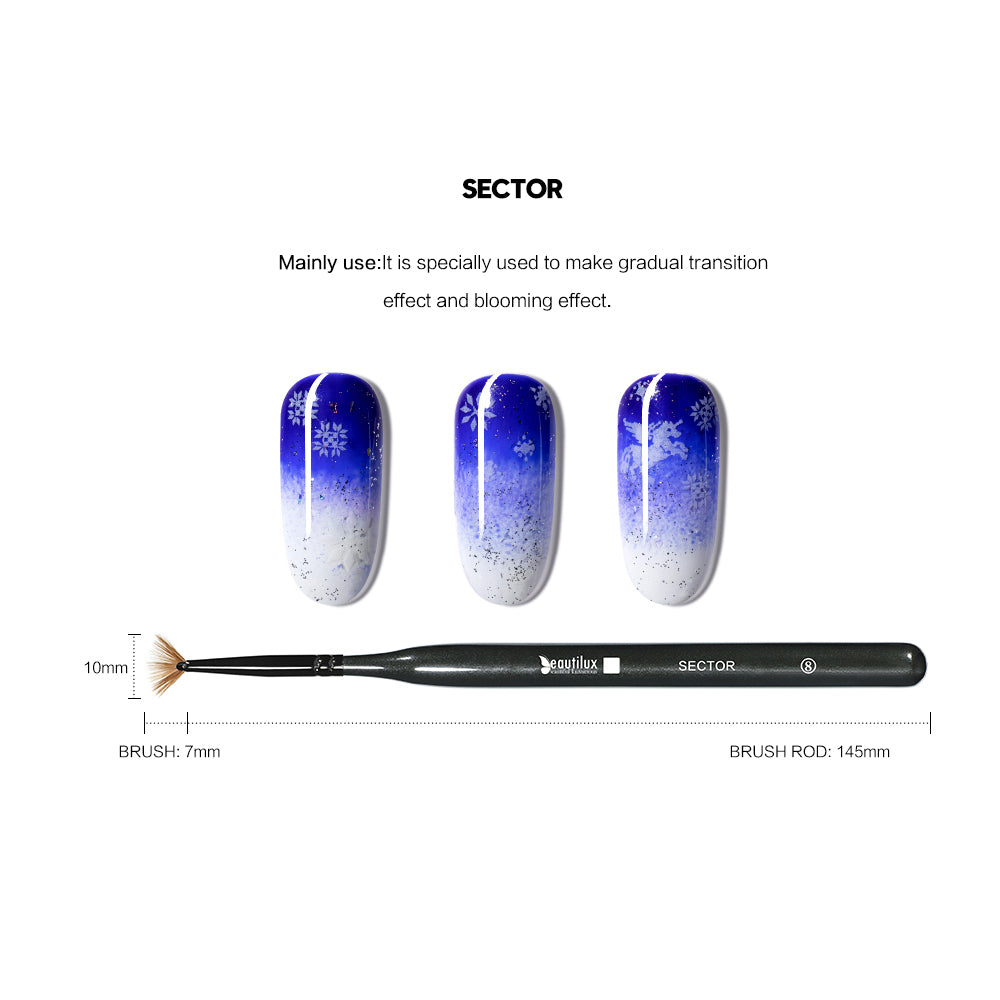 Pinceaux Nail Art Professionnels Beautilux