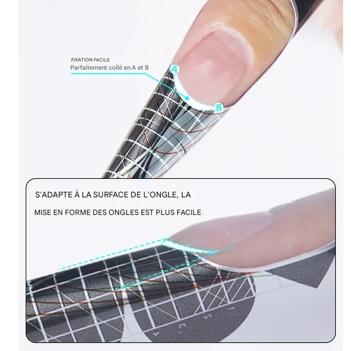Beautilux Chablons de Construction Ongles Professionnelles â 300 pcs