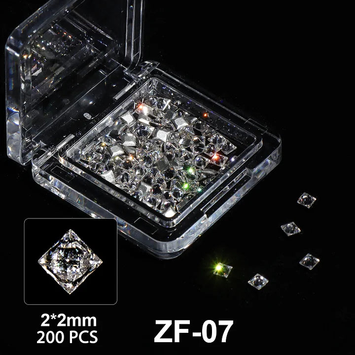 💎 Beautilux bijoux pour ongles – Mini Cubic Zirconia ZF