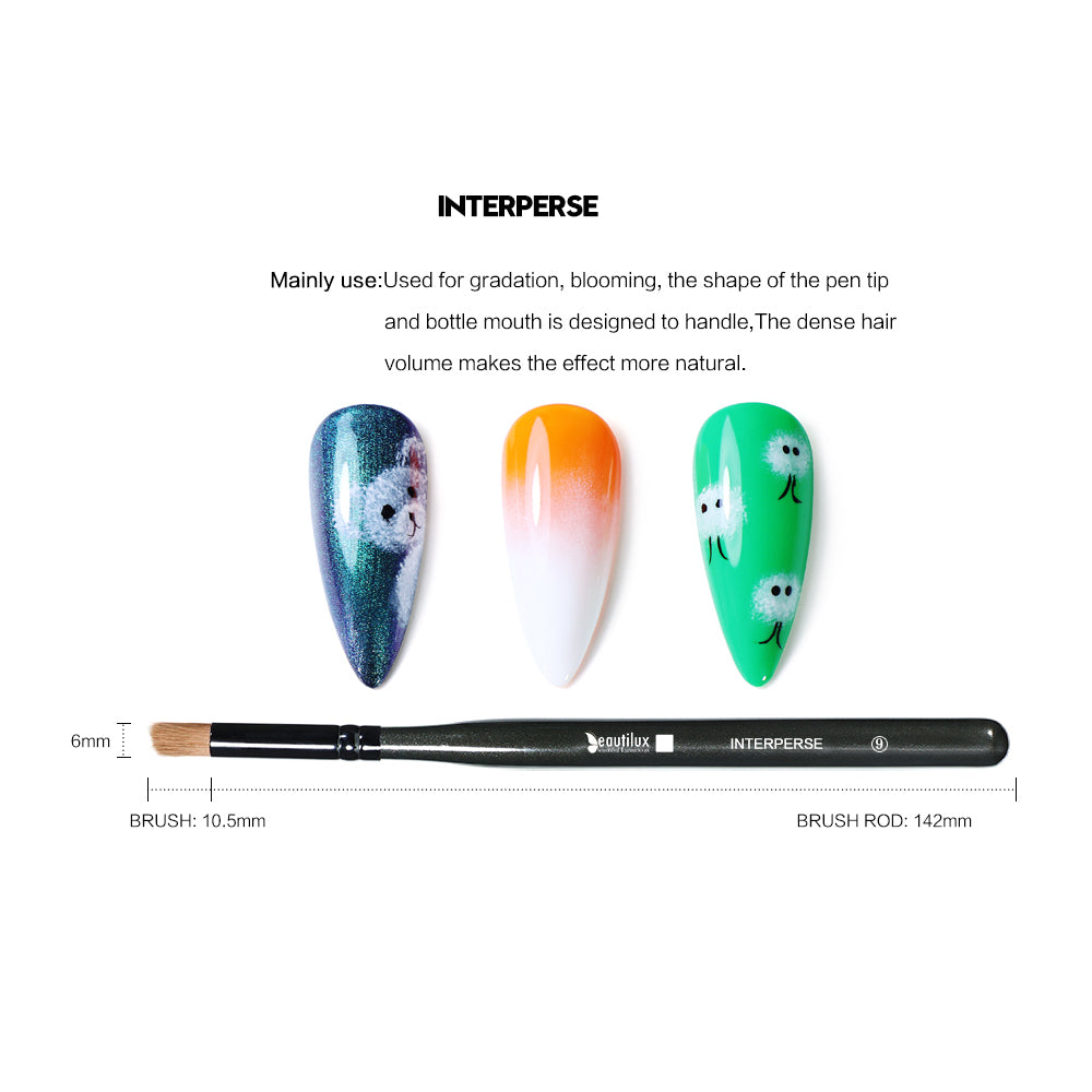 Pinceaux Nail Art Professionnels Beautilux