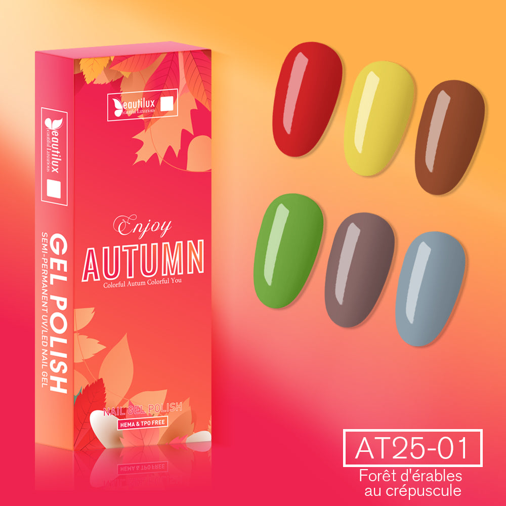 Beautilux "HELLO SUMMER" Collection Limited Edition 2025 - Semi-permanent varnish kit