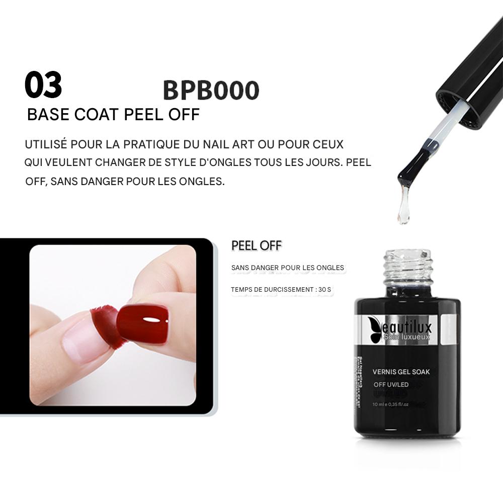 Gamme Beautilux Prep & Finish – Gel Polish Professionnel