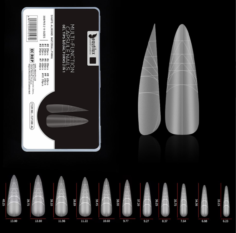Capsules pour Ongles PMMA – Ultra-fines & Sans Limage – Beautilux