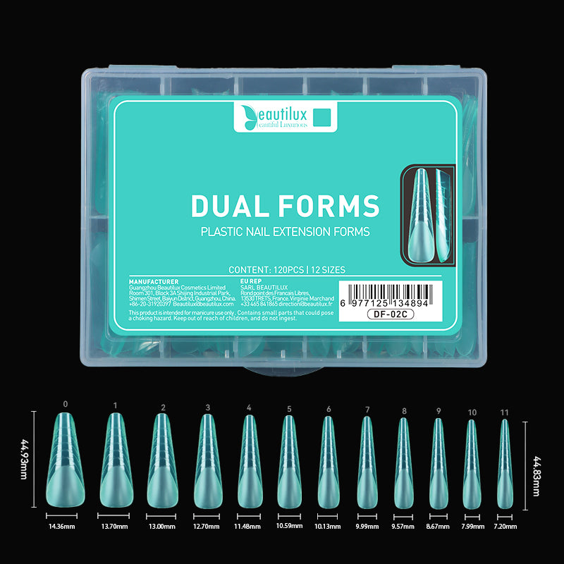 Beautilux Dual Forms pour Extension d’Ongles
