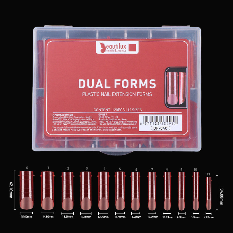 Beautilux Dual Forms pour Extension d’Ongles