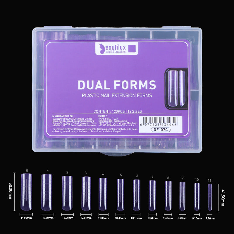 Beautilux Dual Forms pour Extension d’Ongles