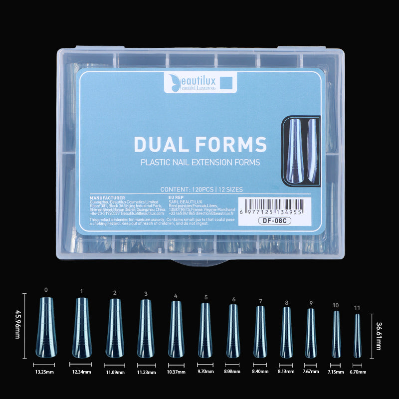 Beautilux Dual Forms pour Extension d’Ongles