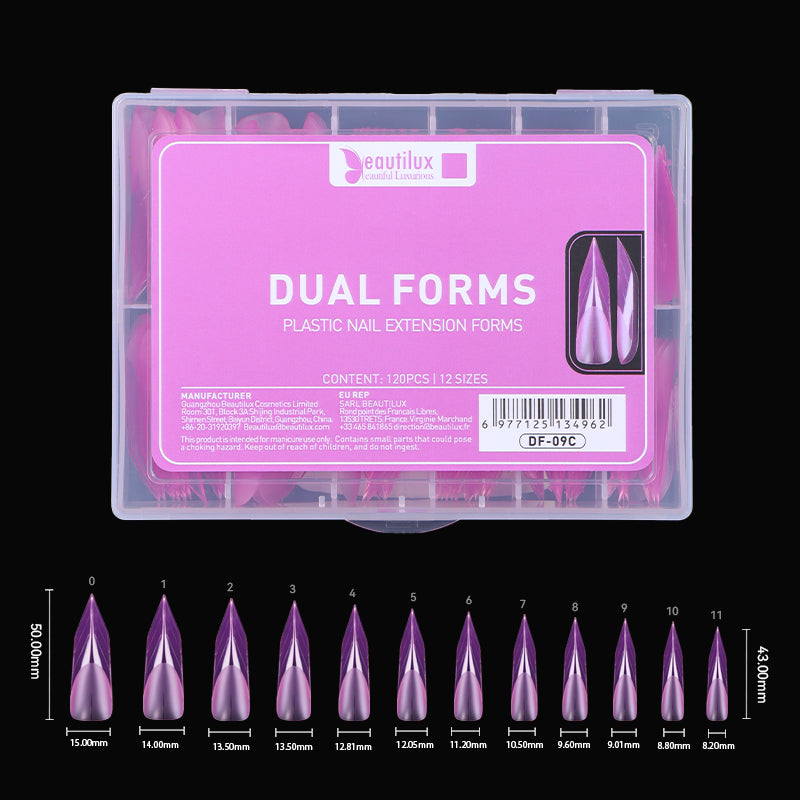 Beautilux Dual Forms pour Extension d’Ongles