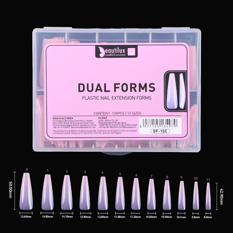 Beautilux Dual Forms pour Extension d’Ongles