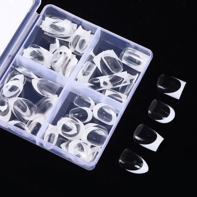 Capsules Ongles Beautilux 120 pièces – Formes Coffin, Amande, Carré, Stiletto