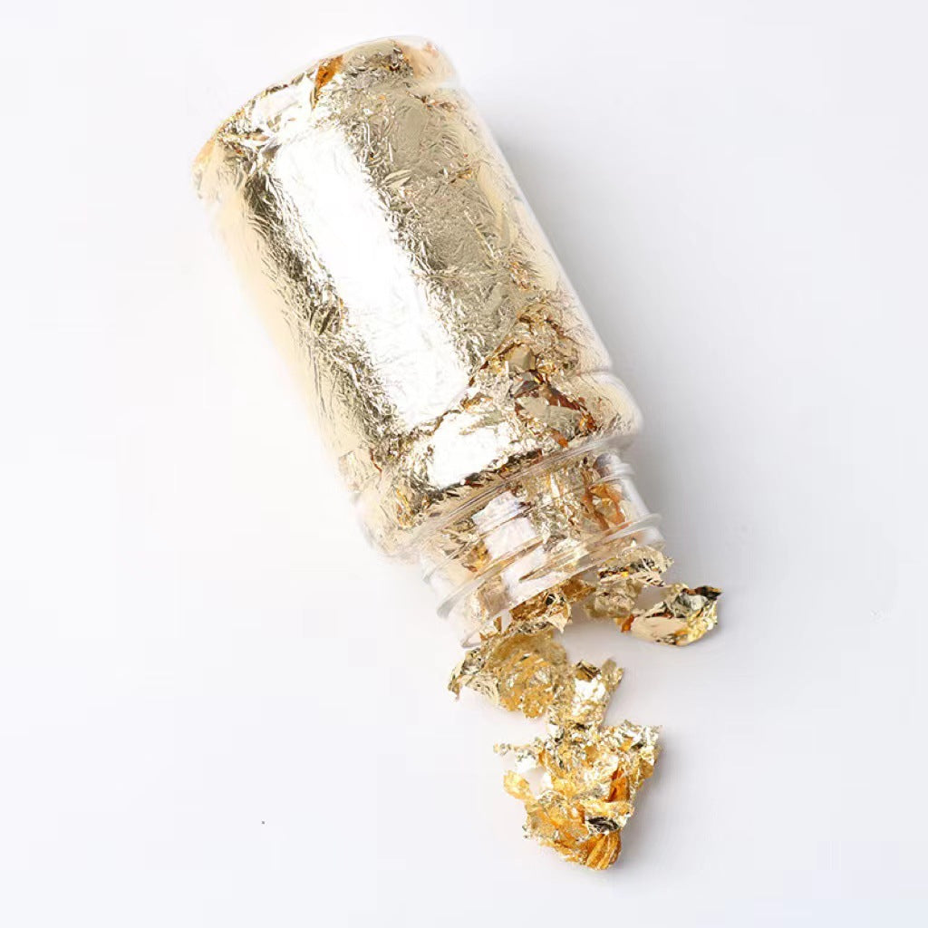 Beautilux Metallic Flakes – Gold, Rose Gold & Silver – 5g